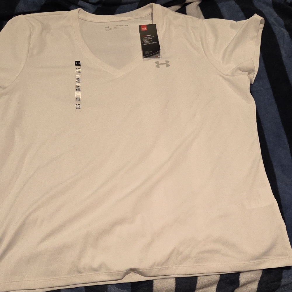 Under Armour Women's White Short Sleeve Tee